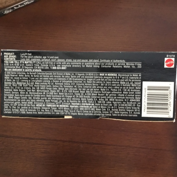 I love Lucy, Barbie by Mattel, episode 114. L.A. at last collection. - Picture 3 of 4